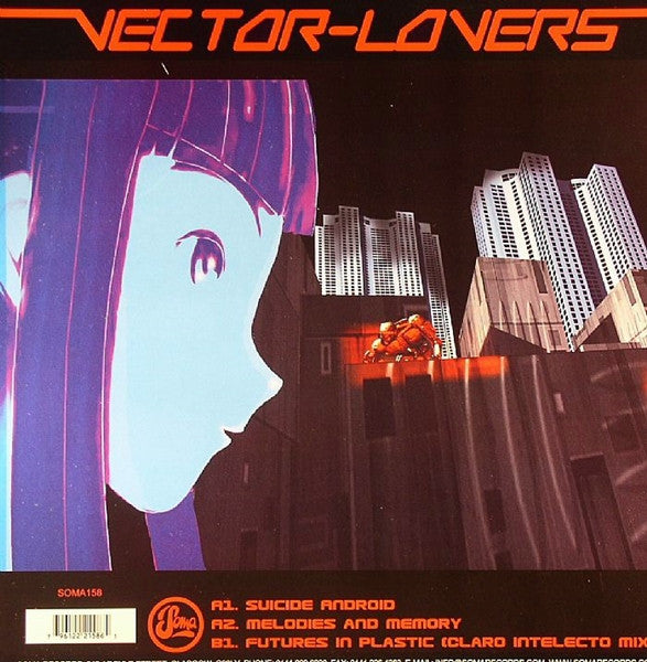 Vector Lovers : Suicide Android (12")