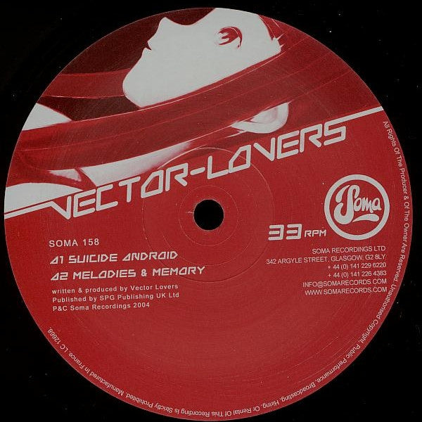 Vector Lovers : Suicide Android (12")