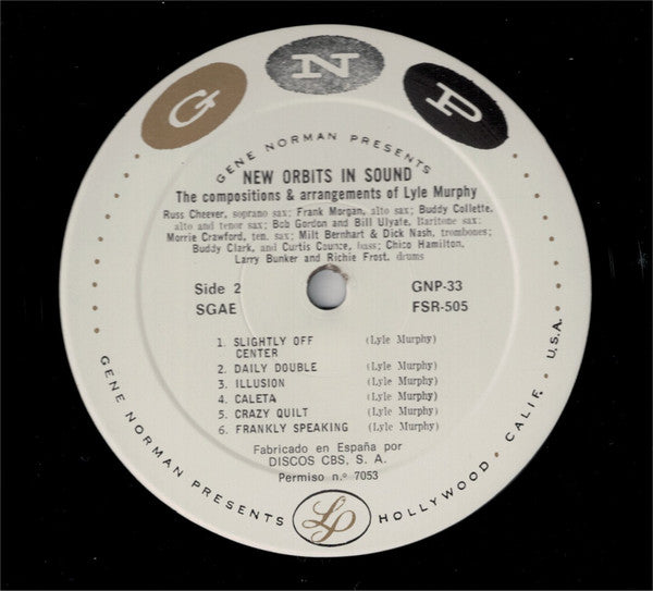 Lyle Murphy : New Orbits In Sound (LP, Album, Mono, Enh, RE)