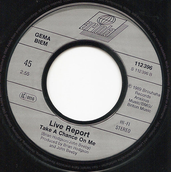 Live Report : Why Do I Always Get It Wrong (7", Single)