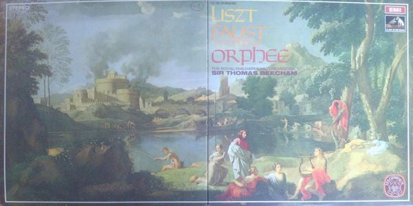 Franz Liszt - Royal Philharmonic Orchestra / Sir Thomas Beecham : Faust Symphonie - Orphée (2xLP, RE)