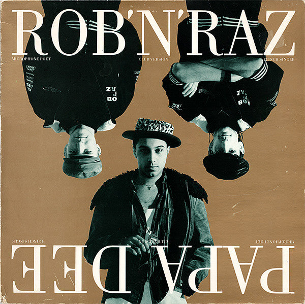 Rob 'N' Raz / Papa Dee : Microphone Poet (Club Version) (12", Single)