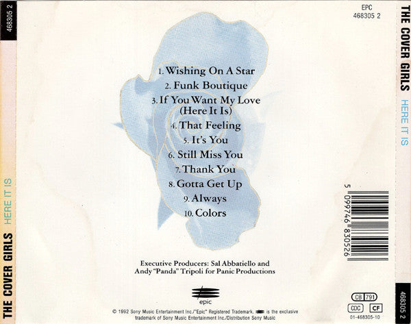 The Cover Girls : Here It Is (CD, Album)