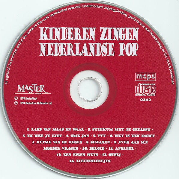Kinderkoor Prettig Weekend : Kinderen Zingen Nederlandse Pop (CD, Album)