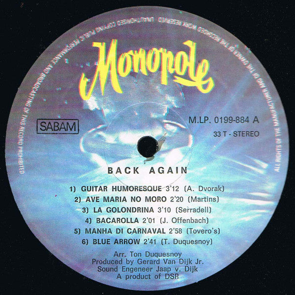 The Shakin' Arrows : Back Again (LP)