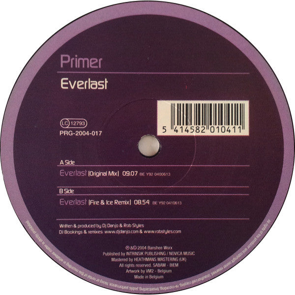 Primer : Everlast (12")