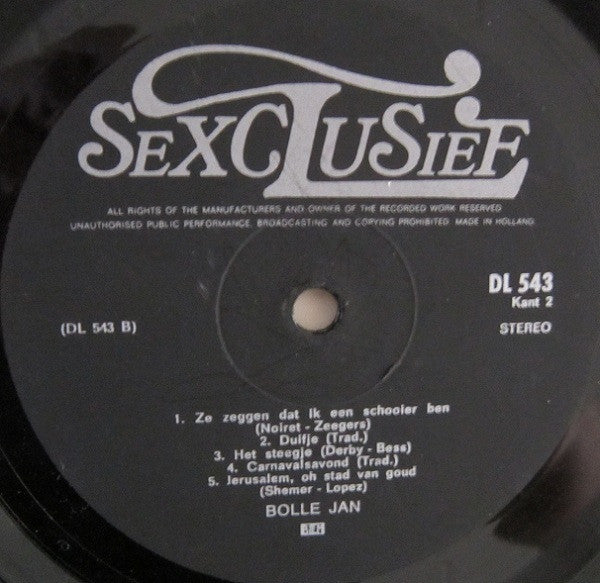 Bolle Jan : Vize Verze (LP, Album)