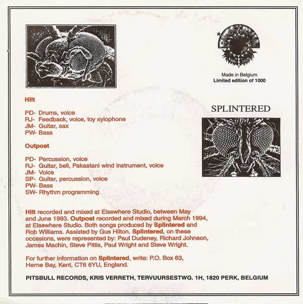 Splintered : Hilt (7", Ltd)