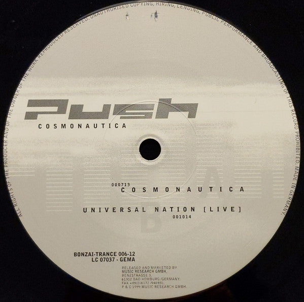 Push : Cosmonautica (12")