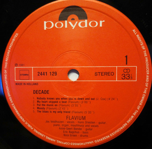 Flavium : Decade (LP, Album)