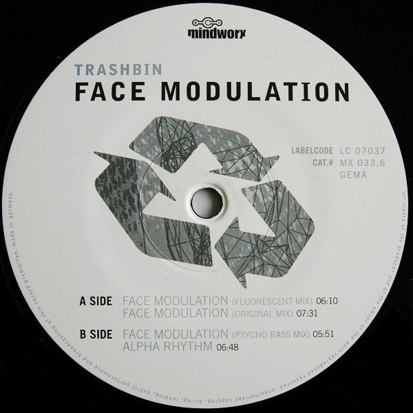 Trashbin : Face Modulation (12", Maxi)