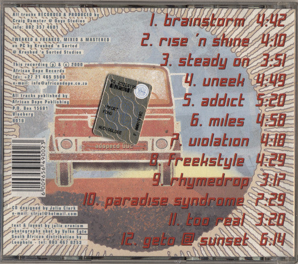 Moodphase5ive : Steady On (CD, Album)