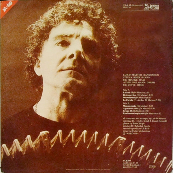 Luis Di Matteo : Tango Contemporáneo (LP)