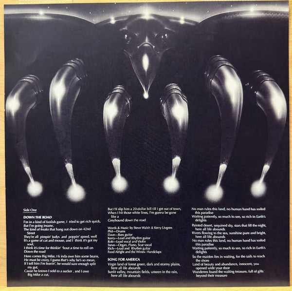 Kansas (2) : Song For America (LP, Album, Ltd, Num, RP, 180)