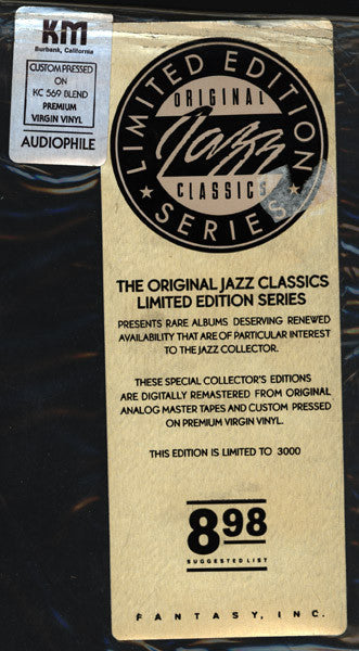 Ada Moore : Jazz Workshop Volume Three (LP, Album, Mono, Ltd, RE, RM)