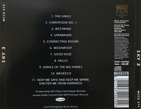 Sky (4) : Sky 3 (CD, Album, RE)