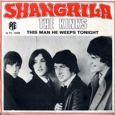 The Kinks : Shangrila (7", Single)