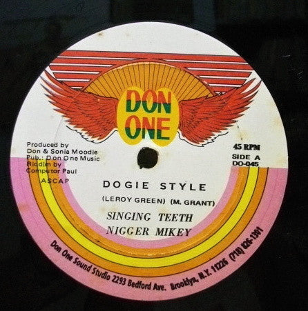 Singing Teeth & Nigger Mikey / General Kid : Dogie Style / How You Look So Good (12")