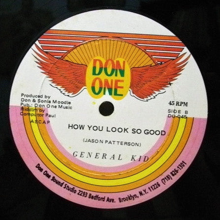 Singing Teeth & Nigger Mikey / General Kid : Dogie Style / How You Look So Good (12")