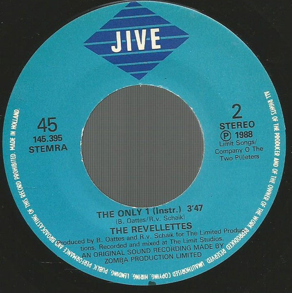 The Revellettes : The Only 1 (7", Single)