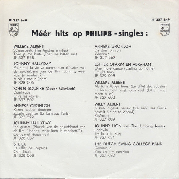 Willeke Alberti : De Winter Was Lang (Blue Winter) / Auf Wiederseh'n, Mein Liebling (7", Single, Mono, Pur)