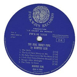Memphis Slim : Memphis Slim And The Real Honky Tonk (LP, Album)