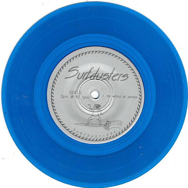 The Surfdusters : Waves Of Pleasure (7", EP, Blu)