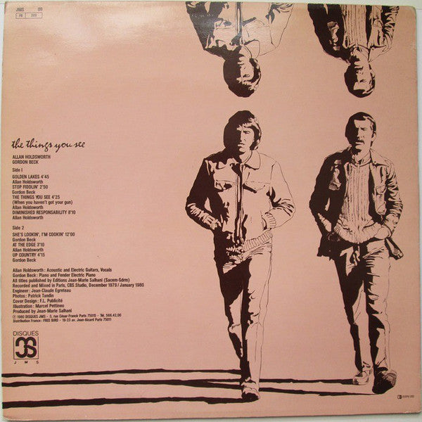 Allan Holdsworth - Gordon Beck : The Things You See (LP, Album)