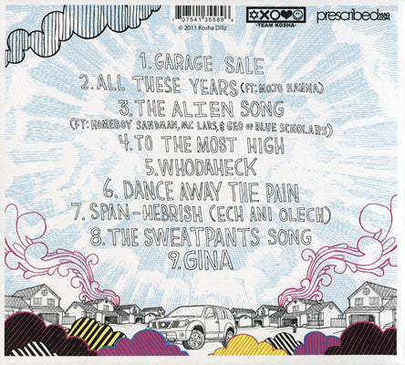 Kosha Dillz : Gina & The Garage Sale (CDr, EP)