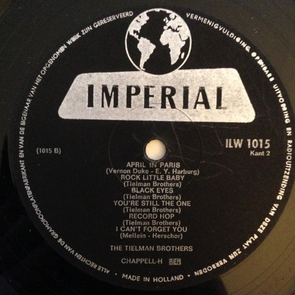 Tielman Brothers : The Tielman Brothers (LP, Album, Mono)