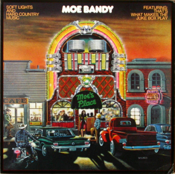 Moe Bandy : Soft Lights And Hard Country Music (LP, Album, Ter)