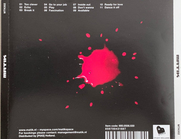 Matik (3) : Matik (CD, Album)