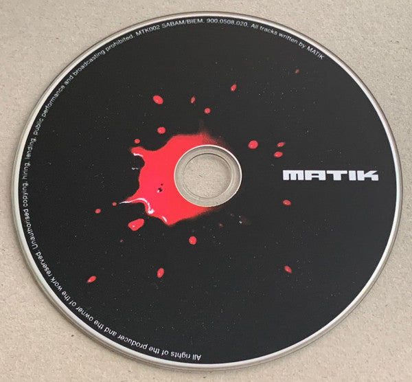 Matik (3) : Matik (CD, Album)
