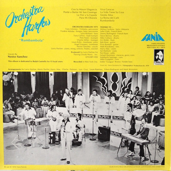 Orchestra Harlow : Rumbambola (LP, Album)
