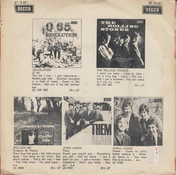 Val Doonican : Memories Are Made Of This (7", Single, Mono)