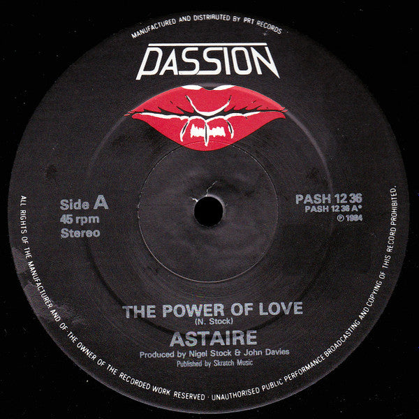Astaire : The Power Of Love (12")