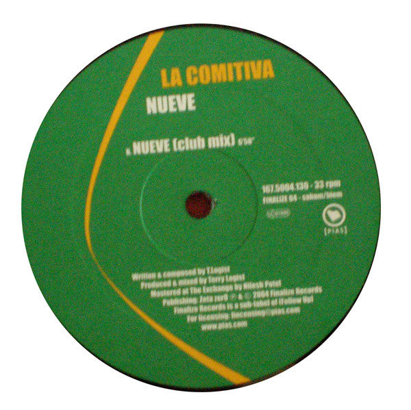 La Comitiva : Nueve (12")