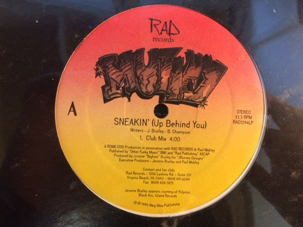 Mutiny (2) : Sneakin' (Up Behind You) (12")