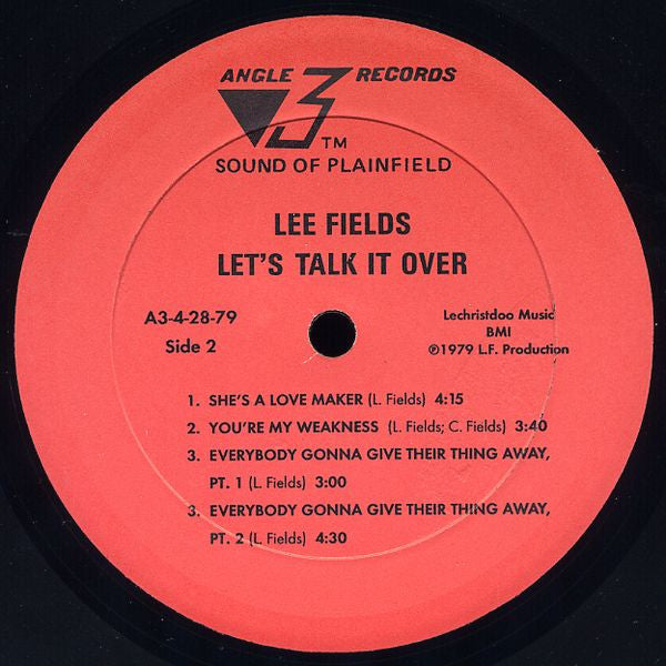 Lee Fields : Let's Talk It Over (LP, Album, RP)