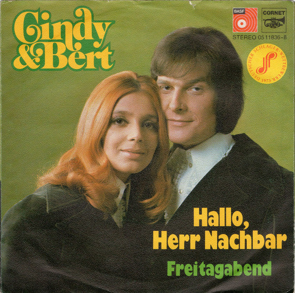 Cindy & Bert : Freitagabend  (7", Single)