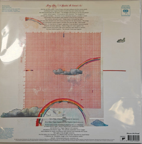 Terry Riley : A Rainbow In Curved Air (LP, Album, Ltd, Num, RE, Tra)