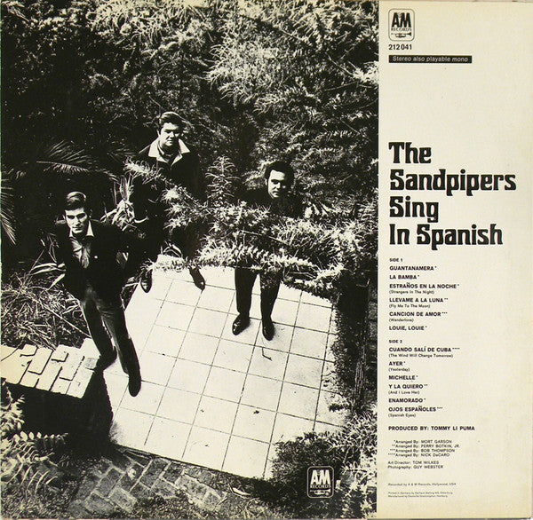 The Sandpipers : Sing In Spanish (LP, Album)