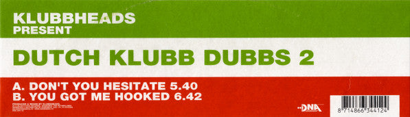 Klubbheads : Dutch Klubb Dubbs 2 (12")