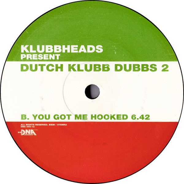 Klubbheads : Dutch Klubb Dubbs 2 (12")