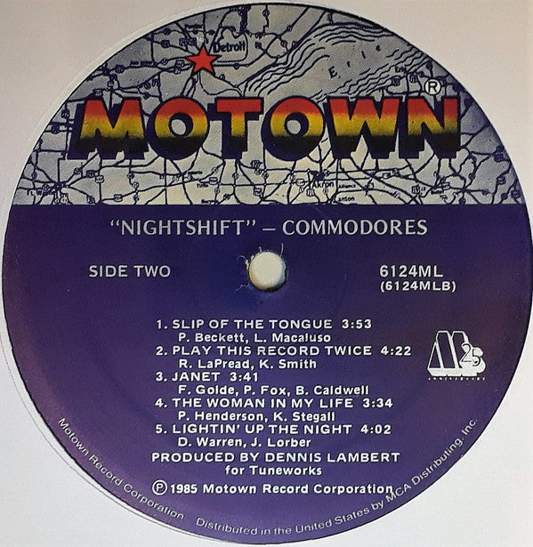 Commodores : Nightshift (LP, Album)
