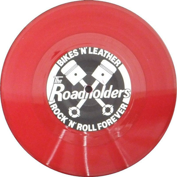 The Roadholders : Rhythm And Speed C/W Motorcycle Girls! (7", Red)