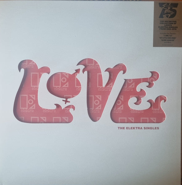 Love : The Elektra Singles (LP, Comp, Mono)