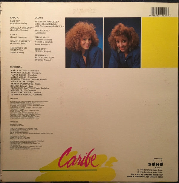 Las Chicas Del Can : Caribe (LP, Album)