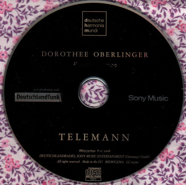 Dorothee Oberlinger, Ensemble 1700 - Georg Philipp Telemann : Telemann (CD, Album)