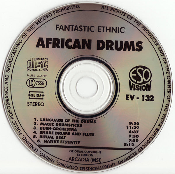 Ewuare : African Drums (CD)